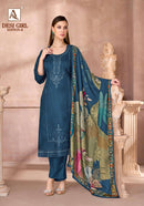 Alok Suit Desi Girl Vol 8 Viscose Muslin Printed Suit Pakistani Collection