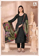 Alok Suit Desi Girl Vol 8 Viscose Muslin Printed Suit Pakistani Collection