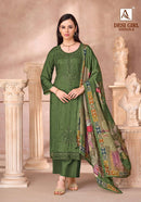 Alok Suit Desi Girl Vol 8 Viscose Muslin Printed Suit Pakistani Collection