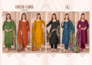 Alok Suit Desi Girl Vol 8 Viscose Muslin Printed Suit Pakistani Collection