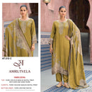 Amrutvela AT 210 Premium Viscose Muslin Designer Suit Set