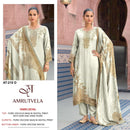 Amrutvela AT 210 Premium Viscose Muslin Designer Suit Set
