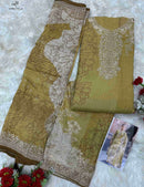 Amrutvela AT 210 Premium Viscose Muslin Designer Suit Set
