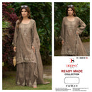 Deepsy Suit D 3509 Readymade Satin Tissue Embroidery Stitched Suit Set