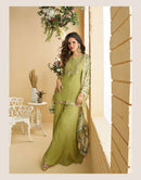 Sayuri Gulabo Pure Chinon Silk Embroidered Designer Dresses