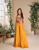 Sayuri Moon Pure Georgette Chinon Silk Designer Suit Collection
