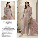 Shree Fab SF 5639 A To D Series Chiffon Heavy Embroidery Pakistani Suits