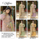 Shree Fab SF 5520 A to D Series Pure Chiffon Embroidered Designer Suit