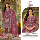 Hessa 3023 Roman Silk Heavy Embroidery & Khatli Work Designer Salwar Suit
