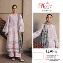 Motifz 5417 ELAF 2 Designer Cambric Cotton Embroidered Suit with Digital Print Dupatta