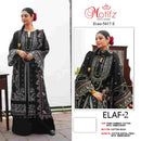 Motifz 5417 ELAF 2 Designer Cambric Cotton Embroidered Suit with Digital Print Dupatta