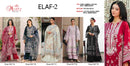 Motifz 5417 ELAF 2 Designer Cambric Cotton Embroidered Suit with Digital Print Dupatta