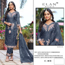 Elan Studio E 08 Kota Checks Embroidered Suit Set with Handwork Suits