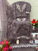 Elan Studio E 08 Kota Checks Embroidered Suit Set with Handwork Suits