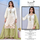 Serine S 1324 Crunchy Heavy Embroidery With Bits Khatli Work Salwar Suit