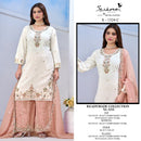Serine S 1324 Crunchy Heavy Embroidery With Bits Khatli Work Salwar Suit