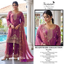 Serine S 1343 Readymade Moss Heavy Embroidery Boring With Bits Khatli Work Salwar Suit