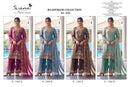 Serine S 1343 Readymade Moss Heavy Embroidery Boring With Bits Khatli Work Salwar Suit
