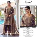 Serine S 1343 Readymade Moss Heavy Embroidery Boring With Bits Khatli Work Salwar Suit