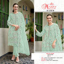 Motifz R 1336 Premium Georgette Embroidered Khatli Work Designer Salwar Suit