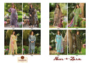 Haniya Print Noor E Zara Pure Cotton Digital Prints with Exclusive Heavy Neck Self Embroidery Work Suit