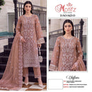 Motifz 5423 Chiffon Embroidered Khatli Work Salwar Suit