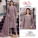Motifz 5423 Chiffon Embroidered Khatli Work Salwar Suit