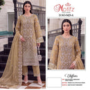 Motifz 5423 Chiffon Embroidered Khatli Work Salwar Suit