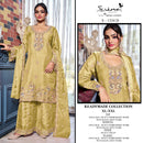 Serine S 1334 Sona Silk Heavy Embroidery With Bits Khatli Work Salwar Suit
