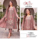 Motifz 5422 Premium Chiffon Embroidered Suit with Khatli Work Suits