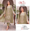 Motifz 5422 Premium Chiffon Embroidered Suit with Khatli Work Suits