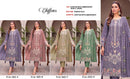 Motifz 5422 Premium Chiffon Embroidered Suit with Khatli Work Suits