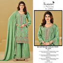 Serine S 1379 Ready Made Classic Silk Heavy Embroidered Suit with Khatli Work Suits
