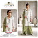 Zorista 11028 Pure Currency Silk Heavy Embroidery Designer Salwar Suit