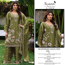 Serine S 1335 Premium Rim Zim Crush Silk Heavy Embroidered Farshi Suit With Khatli Work Suits