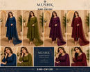 Shraddha Designer CW 1201 Anarkali Style Sisa Silk Embroidered Suit