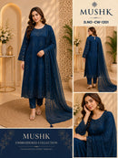 Shraddha Designer CW 1201 Anarkali Style Sisa Silk Embroidered Suit