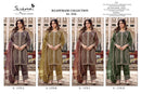 Serine S 1378 Silks Heavy Embroidery Khatli Work Ready Made Salwar Suit