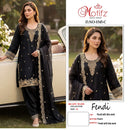 Motifz R 1545 Fendi Suit with Bits Work Premium Designer Party Wear Farshi Salwar Suits