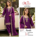 Motifz R 1545 Fendi Suit with Bits Work Premium Designer Party Wear Farshi Salwar Suits