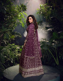 Sayuri Designer Lakshita Pure Viscose Jacquard Silk Embroidered Designer Suit