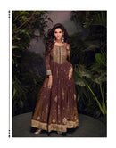 Sayuri Designer Lakshita Pure Viscose Jacquard Silk Embroidered Designer Suit