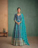 Sayuri Designer Rang Rasia Real Georgette Swarovski Embroidered Designer Suit
