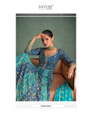Sayuri Designer Rang Rasia Real Georgette Swarovski Embroidered Designer Suit