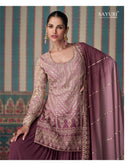 Sayuri Designer Nikhaar Premium Real Georgette Sharara Suit Collection
