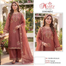 Motifz 5427 Gold Schiffon Embroidered Pakistani Salwar Suit Surat Wholesale