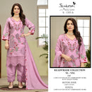 Serine S 1353 Cambric Lawn Cotton Embroidered Pakistani Salwar Suit Surat Wholesale