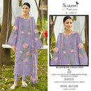 Serine S 1351 Cambric Lawn Cotton Heavy Embroidered Pakistani Salwar Suit Surat Wholesale
