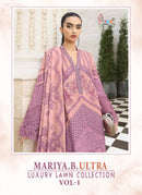 Shree Fab Maira B Ultra Luxury Lawn Collection Vol 01 Pakistani Salwar Suit Surat Wholesale