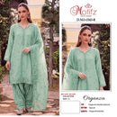 Motifz R 1543 Readymade Organza Embroidery Work Designer Suits